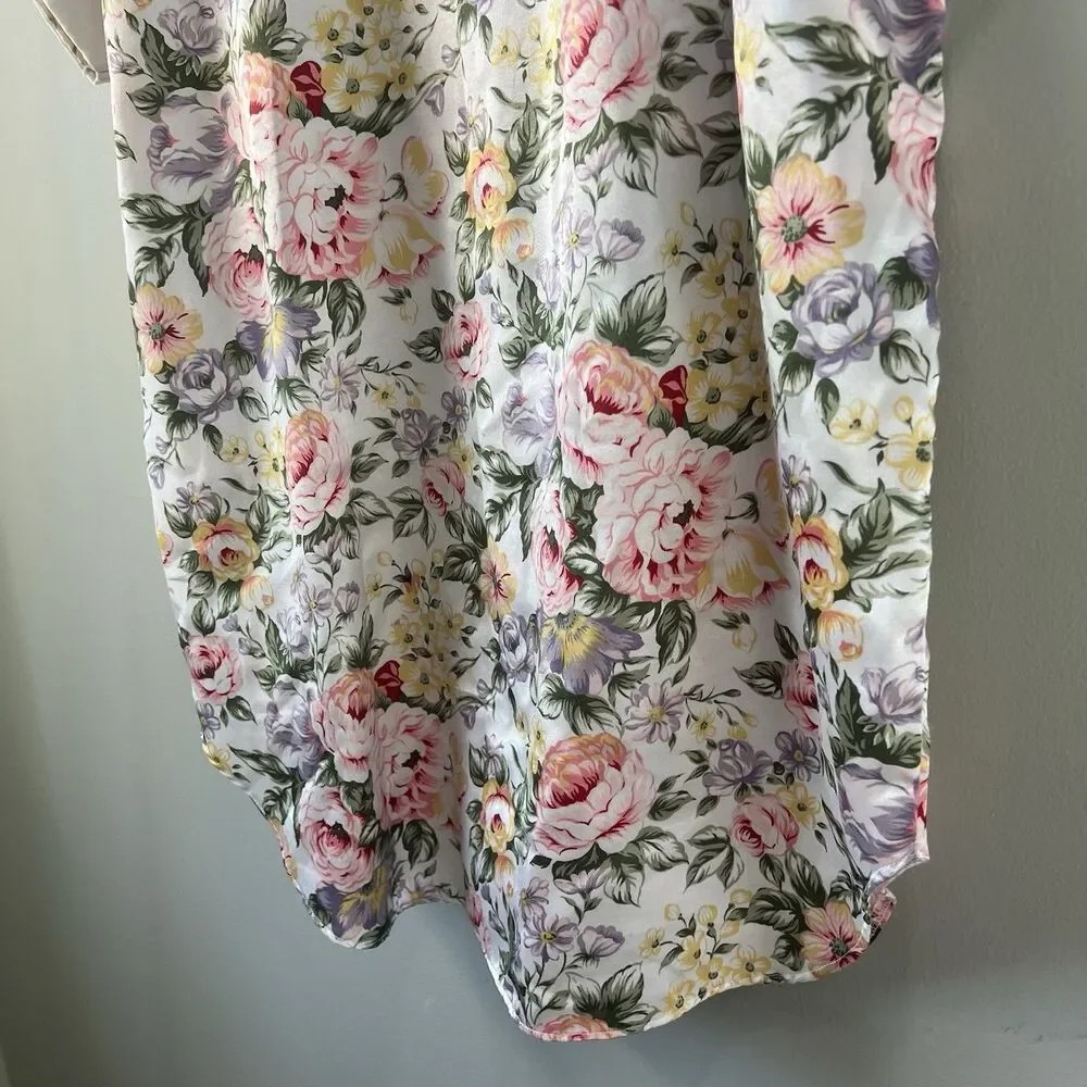 Kathryn floral satin